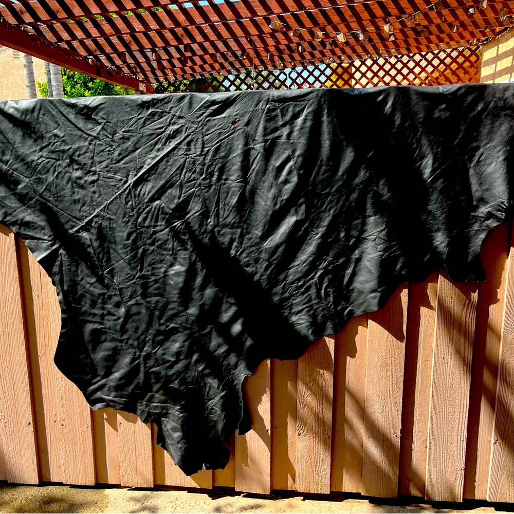 Whole cowhide leather